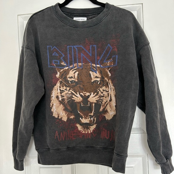 Anine Bing Tops - Anine Bing Tiger Sweatshirt
